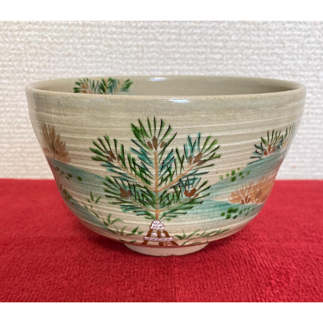 茶道具　京山　抹茶盌【新品・未使用】 エンタメ/ホビーの美術品/アンティーク(陶芸)の商品写真