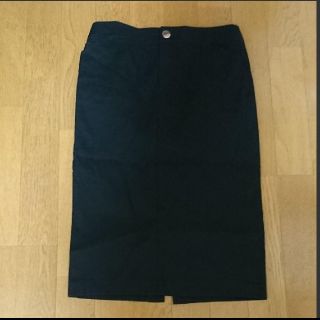 ボディドレッシングデラックス(BODY DRESSING Deluxe)のBODY dressing 7号 黒タイトスカート オフィスカジュアルスカート(ひざ丈スカート)