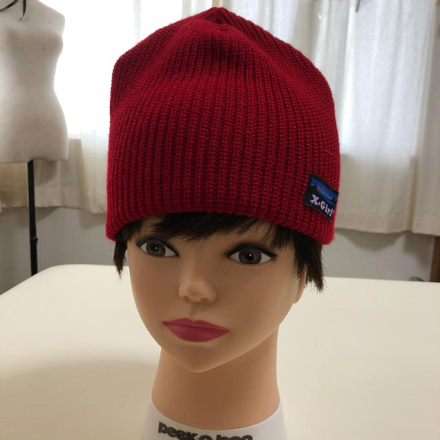 X-girl(エックスガール)のエックスガール　ニットキャップ レディースの帽子(キャップ)の商品写真