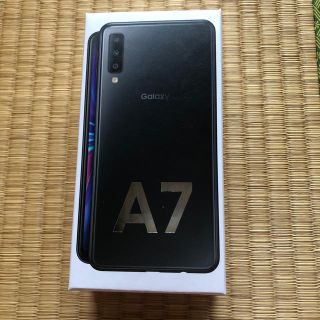 サムスン(SAMSUNG)の新品未開封 Galaxy A7 ブラック 64GB SIMフリー(スマートフォン本体)