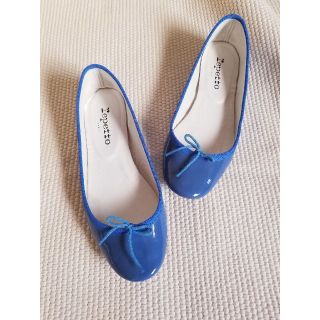 レペット(repetto)のみどさん専用　Repetto　レペットバレエシューズ　おしゃれブルー　ドゥロワー(バレエシューズ)