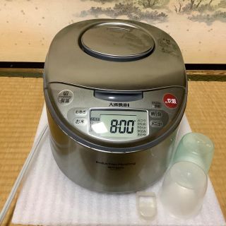 ミツビシデンキ(三菱電機)の三菱IH炊飯器　5.5合炊計量カップ付　MITSUBISHI NJ-VS10-S(炊飯器)