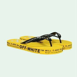 オフホワイト(OFF-WHITE)のOFF-WHITE YELLOW FLIP FLOPS(サンダル)