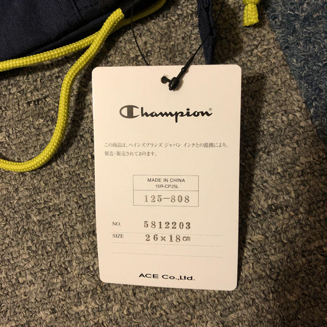 Champion(チャンピオン)の新品　未使用　champion チャンピオン　サコッシュ　ショルダーバッグ メンズのバッグ(ショルダーバッグ)の商品写真