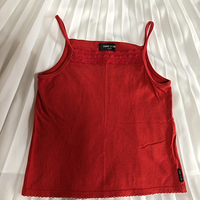 COMME CA ISM(コムサイズム)のCOMME CA ISM 子供服キャミソール　120A キッズ/ベビー/マタニティのキッズ服男の子用(90cm~)(その他)の商品写真