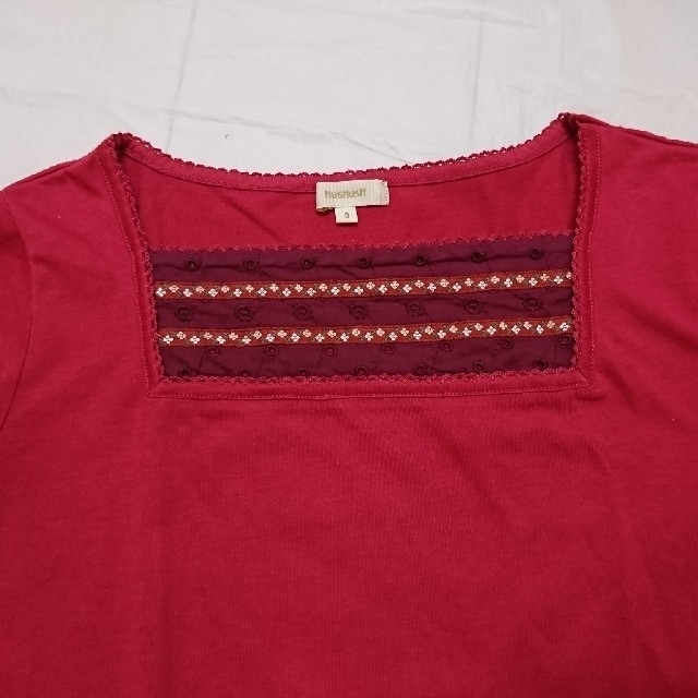 HusHush(ハッシュアッシュ)のハッシュアッシュ HusHusH 3 半袖 Tシャツ チロリアン レディースのトップス(Tシャツ(半袖/袖なし))の商品写真