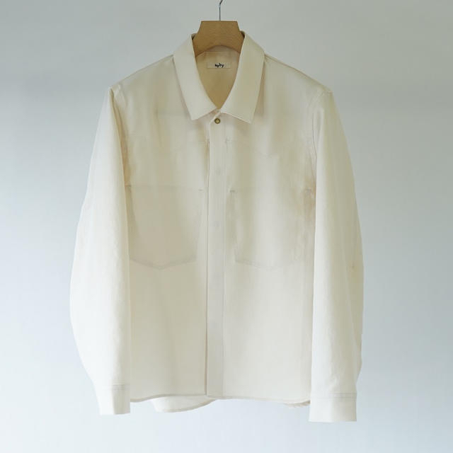 【saby サバイ】COWBOY SHIRTS / CREAM