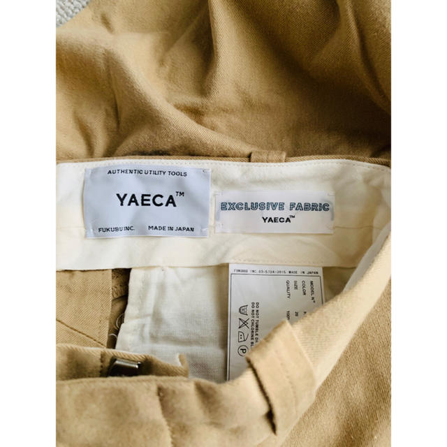 YAECA(ヤエカ)のYAECA パンツ チノパン KHAKI レディースのパンツ(チノパン)の商品写真