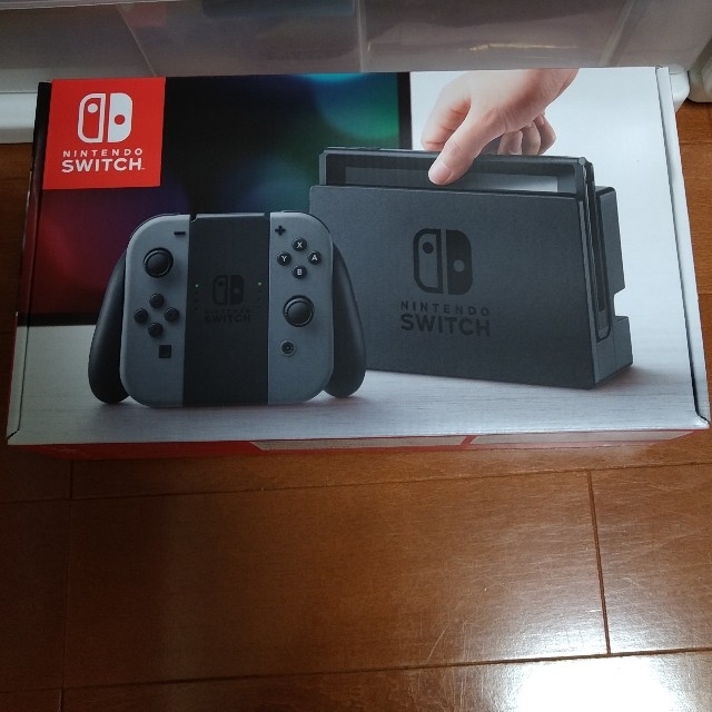 Nintendo Switch JOY-CON グレー 本体  HAC-S-KA