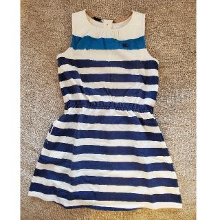 バーバリー(BURBERRY) 子供 ワンピース(女の子)(ストライプ)の通販