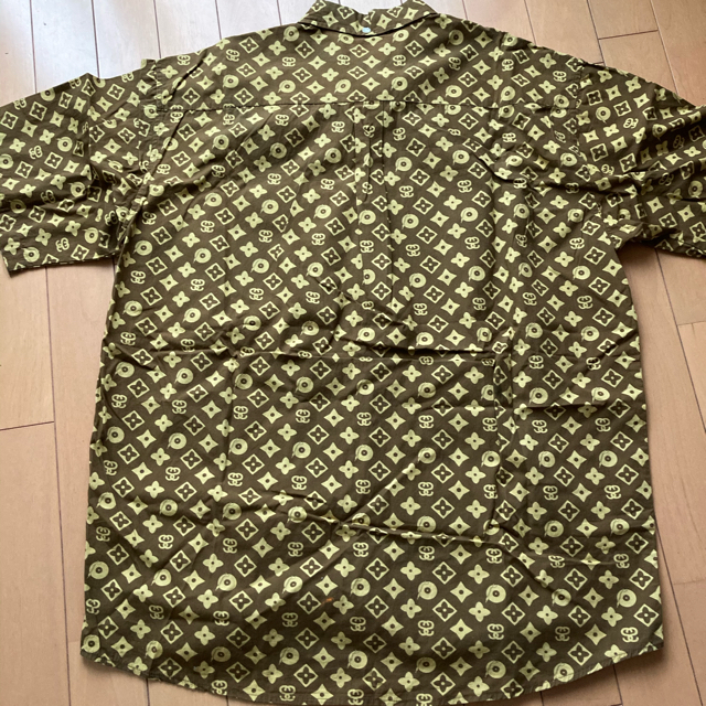 STUSSY - 大人気物!stussyモノグラム柄半袖シャツ!の通販 by おー's