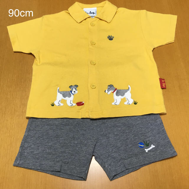 Le Top(ルトップ)のルトップ　letop 半袖　半ズボン　男の子　90cm  セット キッズ/ベビー/マタニティのキッズ服男の子用(90cm~)(Tシャツ/カットソー)の商品写真