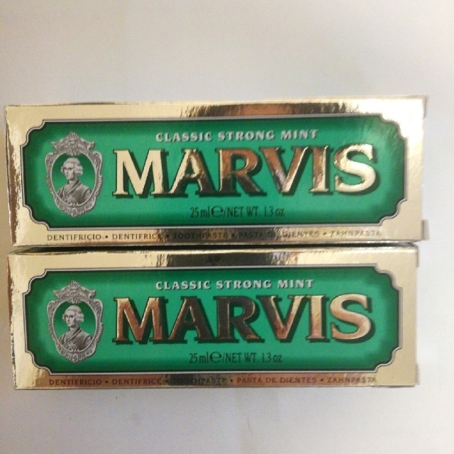 MARVIS(マービス)の MARVIS　2本セット  (1ｹ500円でも可) コスメ/美容のオーラルケア(歯磨き粉)の商品写真