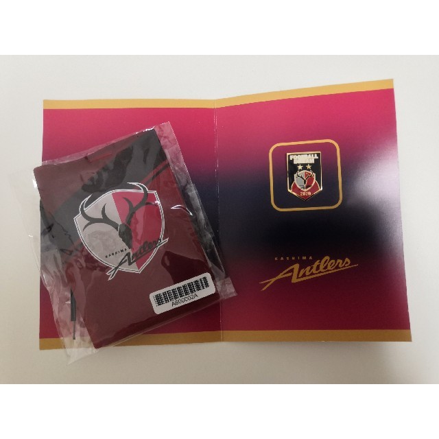 鹿島アントラーズ ピンバッジ カードホルダーの通販 by ちょぼ's 鹿島アントラーズ ピンバッジ カードホルダーの通販 by ちょぼ's