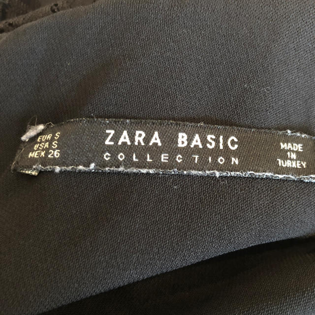 ZARA(ザラ)のZARA ザラ　オールインワン　ワンピース💗黒 レディースのパンツ(サロペット/オーバーオール)の商品写真