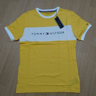 トミーヒルフィガー(TOMMY HILFIGER)のXLサイズ トミーヒルフィガー yellow Tシャツ (Tシャツ(半袖/袖なし))