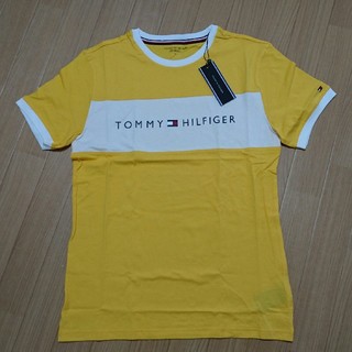トミーヒルフィガー(TOMMY HILFIGER)のLサイズ トミーヒルフィガー yellow Tシャツ(Tシャツ(半袖/袖なし))