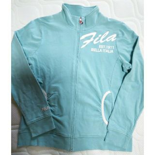 フィラ(FILA)のFILAジップアップトレ―ナ―薄手＊M(トレーナー/スウェット)