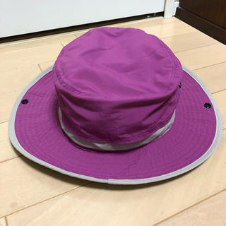 エーグル(AIGLE)のAIGLE★アウトドアハット 帽子・ピンク　折畳み収納可(ハット)