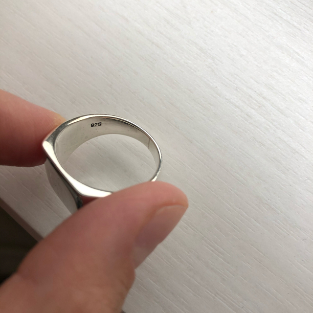Chrome Hearts(クロムハーツ)のsilver925 シルバー リング 印台 メンズのアクセサリー(リング(指輪))の商品写真