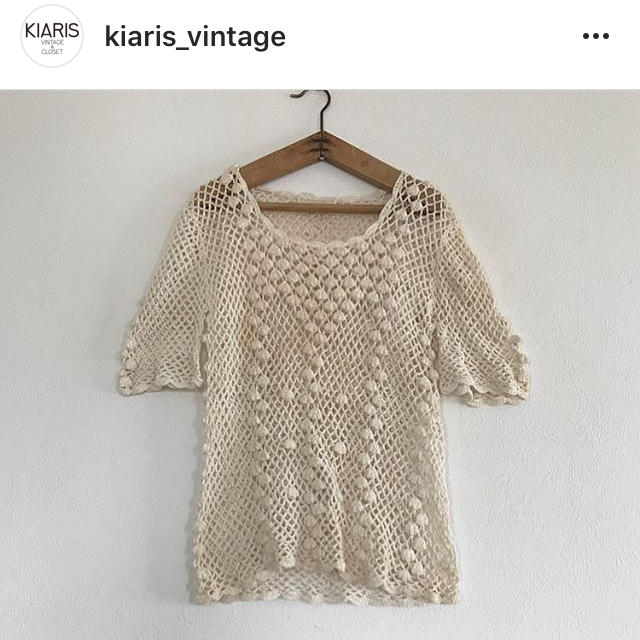 専用KIARIS VINTAGE購入　ヴィンテージニット