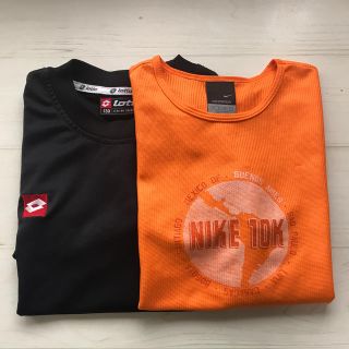 lotto ・NIKE 2枚組セット  130(Tシャツ/カットソー)