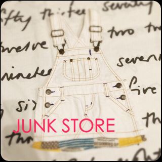 ジャンクストアー(JUNK STORE)のジャンクストア ホワイトデニム 90(ワンピース)