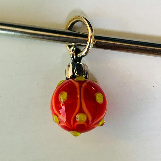 trollbeads トロールビーズ MIX レッドクリスマスオーナメント - チャーム