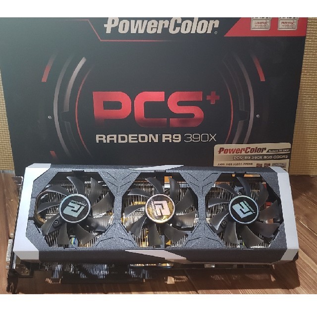 グラボ　AMD RADEON R9 390X パワークーラーPCパーツ