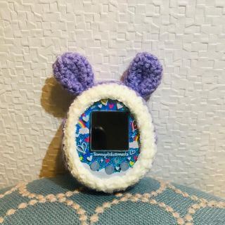 パープル たまごっちカバー【ハンドメイド】(おもちゃ/雑貨)