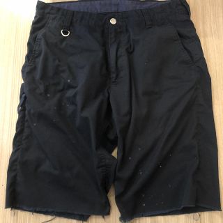 ユニフォームエクスペリメント(uniform experiment)のUE dripping shorts navy size 3(ショートパンツ)