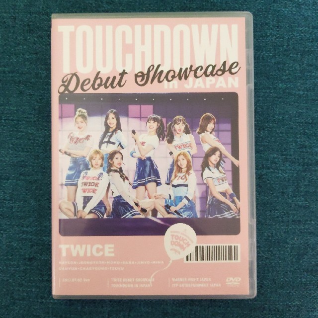 Waste(twice)(ウェストトゥワイス)のTWICE　DEBUT　SHOWCASE“Touchdown　in　JAPAN” エンタメ/ホビーのDVD/ブルーレイ(ミュージック)の商品写真