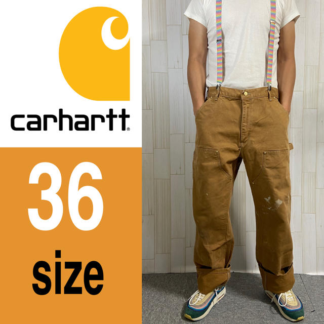 carhartt(カーハート)のフォロワー様USA製　カーハート  ペインターパンツ　w36 1978 メンズのパンツ(ペインターパンツ)の商品写真