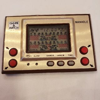 任天堂ゲームウォッチ　マンホール(携帯用ゲーム機本体)