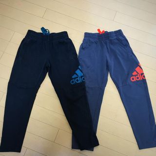 アディダス(adidas)のアディダス　adidas  130  ジョガーパンツ　ズボン　2着セット　お得！(パンツ/スパッツ)