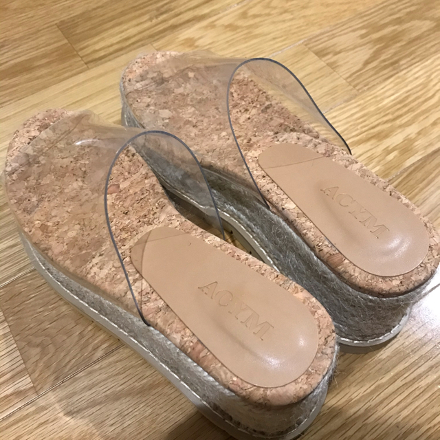 acym アシーム　Clear sole ウェッジサンダル レディースの靴/シューズ(サンダル)の商品写真