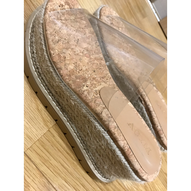 acym アシーム　Clear sole ウェッジサンダル レディースの靴/シューズ(サンダル)の商品写真