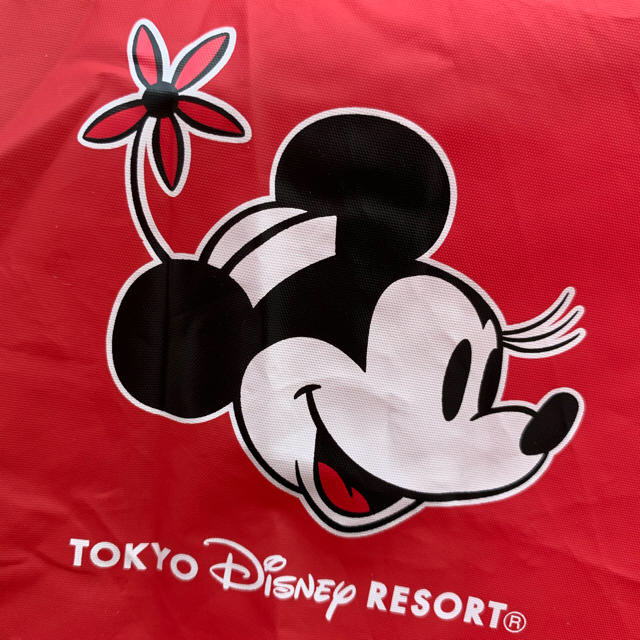 Disney(ディズニー)の《お値下げ！！》ミニー赤レインポンチョ レディースのファッション小物(レインコート)の商品写真