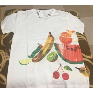 グラニフ(Design Tshirts Store graniph)の新品激レア半袖Tシャツはらぺこあおむしサイズ130春夏グラニフ男の子女の子(Tシャツ/カットソー)