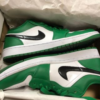 ナイキ(NIKE)の【999%正規品】AIR JORDAN 1 LOW (pine Green)(スニーカー)