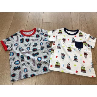 ユニクロ(UNIQLO)の【新品】トーマスＴシャツ100 2点セット(Tシャツ/カットソー)