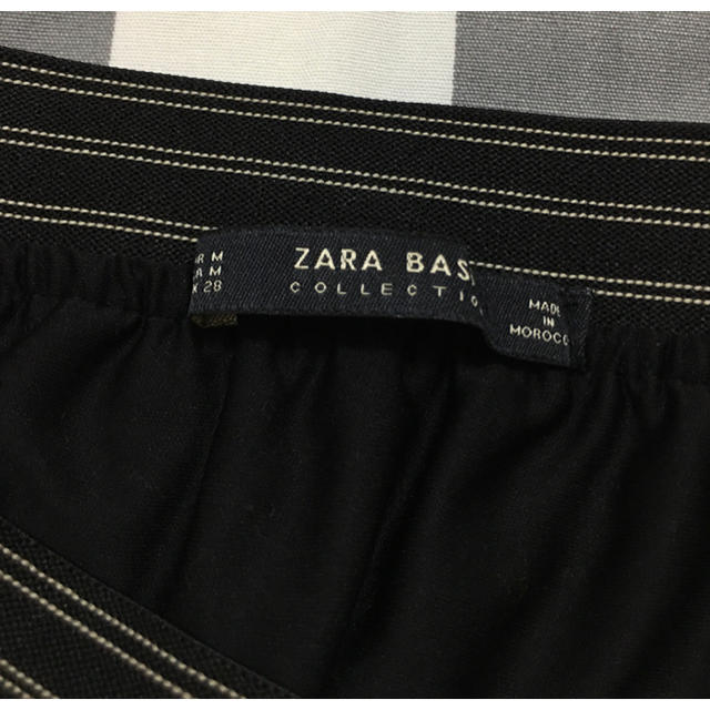 ZARA(ザラ)のZARA BASIC ♡シフォン　ドット柄スカート　Mサイズ レディースのスカート(ひざ丈スカート)の商品写真
