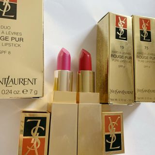 イヴサンローランボーテ(Yves Saint Laurent Beaute)のイブサンローラン　rouge pure リップ 2本セット(口紅)