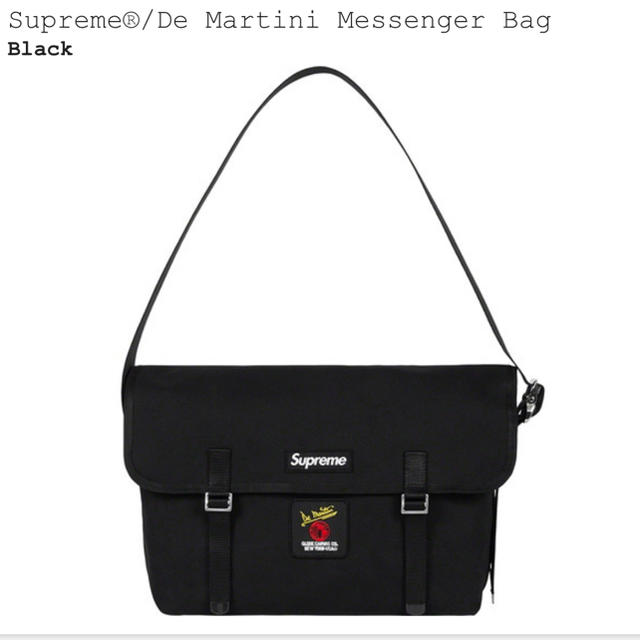 シュプリーム　Supreme@De Martini Messenger Bag