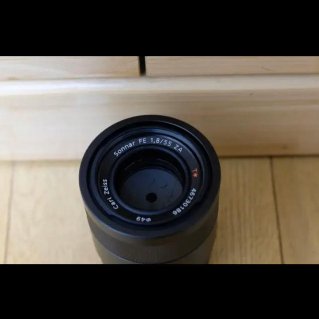 SONY(ソニー)の【リリーさま専用】ソニー　Sonnar T* FE 55mm F1.8 ZA スマホ/家電/カメラのカメラ(レンズ(単焦点))の商品写真