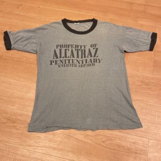 アメリカンアパレル(American Apparel)の【San Francisco アルカトラズ島】スーベニアTシャツ　Mサイズ(Tシャツ/カットソー(半袖/袖なし))