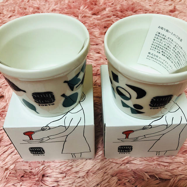 【新品】スープストックトーキョー　イヤーカップ インテリア/住まい/日用品のキッチン/食器(食器)の商品写真