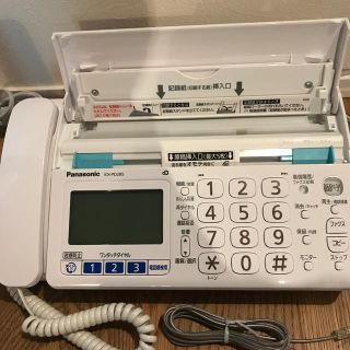 Panasonicパナソニック　FAX電話機　KX-PD285DLE3