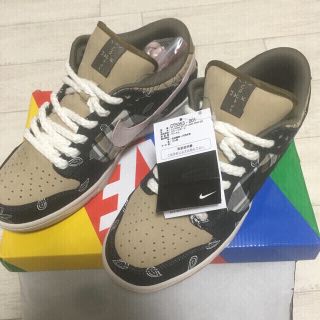 ナイキ(NIKE)のNIKE SB / DUNK LOW PRM QS x TRAVIS SCOTT(スニーカー)