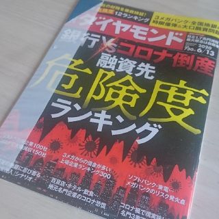 ダイヤモンドシャ(ダイヤモンド社)の週刊ダイヤモンド 20/6/13 融資先危険度ランキング 108巻23号(ビジネス/経済/投資)